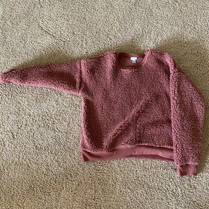 A New Day Sherpa Sweater